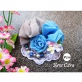 bros citra kain bunga renda manik kreswanti brooch